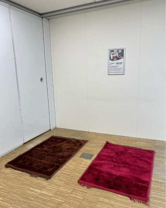 Prayer space at Audley Branch.