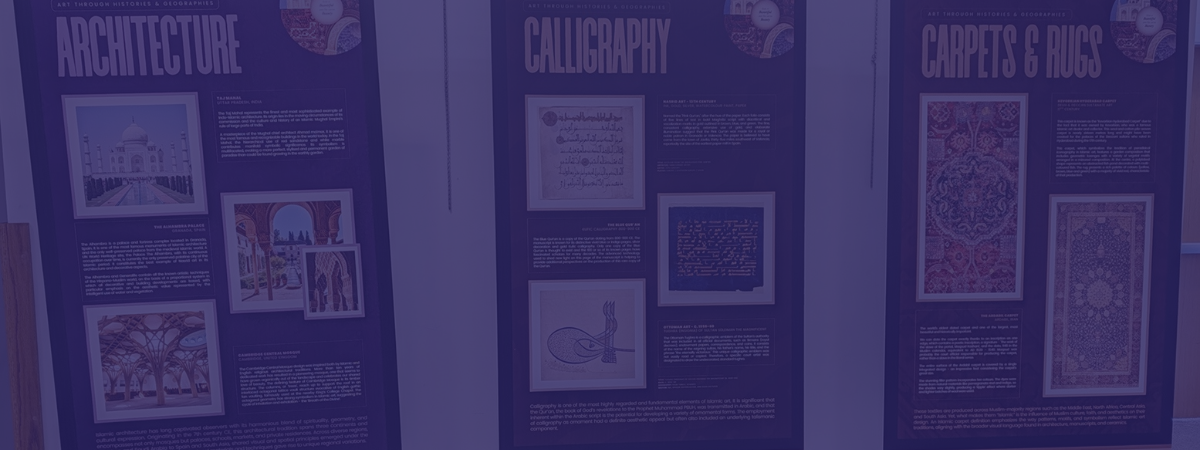 Three panels from the Immersive Exhibit with ISNA Canada in the Rotary Room at Main Branch.